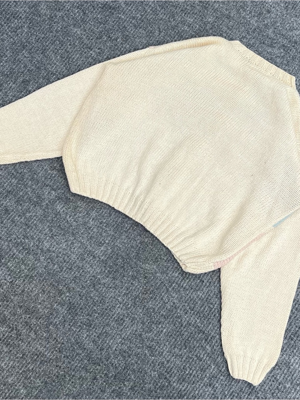 Vintage Chunky Knit Cardigan Sweater - Picture 4 of 4